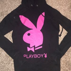 Playboy Bunny logo hoodie